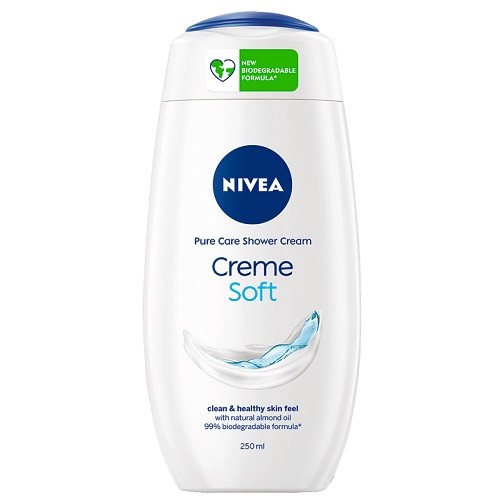 Nivea Sh.gel Creme soft 250ml - Kosmetika Pro ženy Péče o tělo Sprchové gely